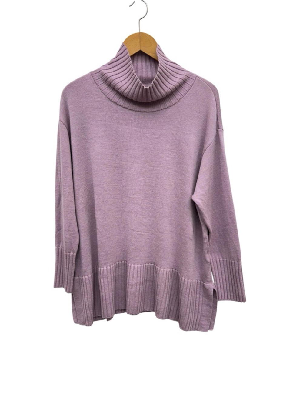 Eileen Fisher Merino Wool Turtleneck Sweater